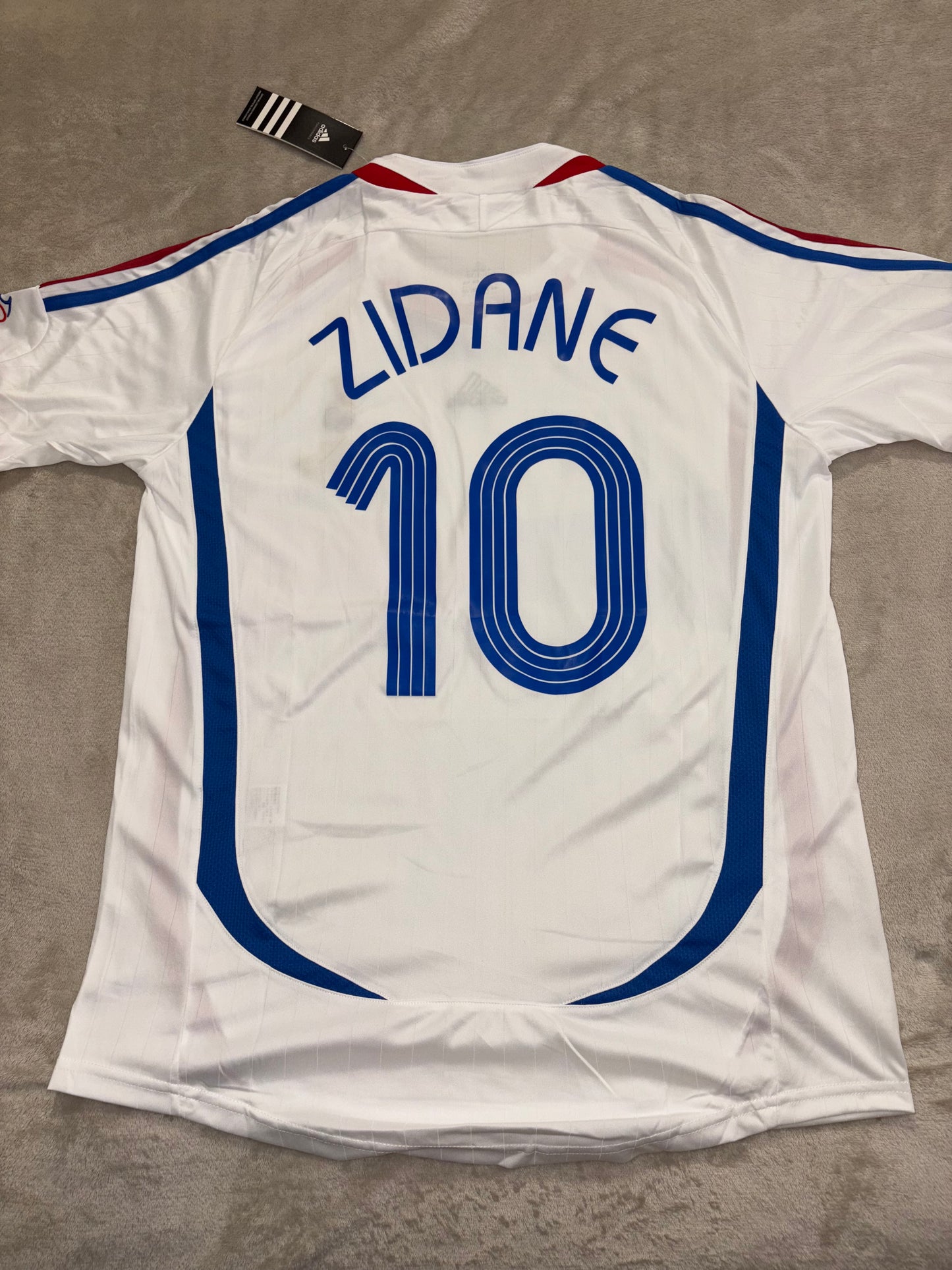 France Maillot Extérieur Coupe du Monde 2006 Zidane