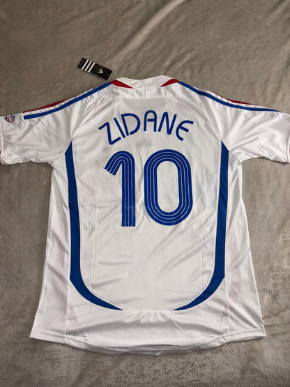 France Maillot Extérieur Coupe du Monde 2006 Zidane