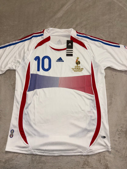 France Maillot Extérieur Coupe du Monde 2006 Zidane