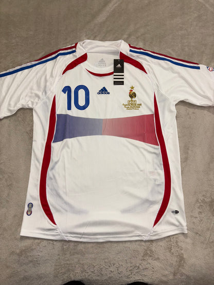 France Maillot Extérieur Coupe du Monde 2006 Zidane