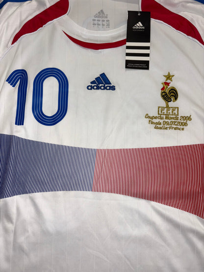 France Maillot Extérieur Coupe du Monde 2006 Zidane